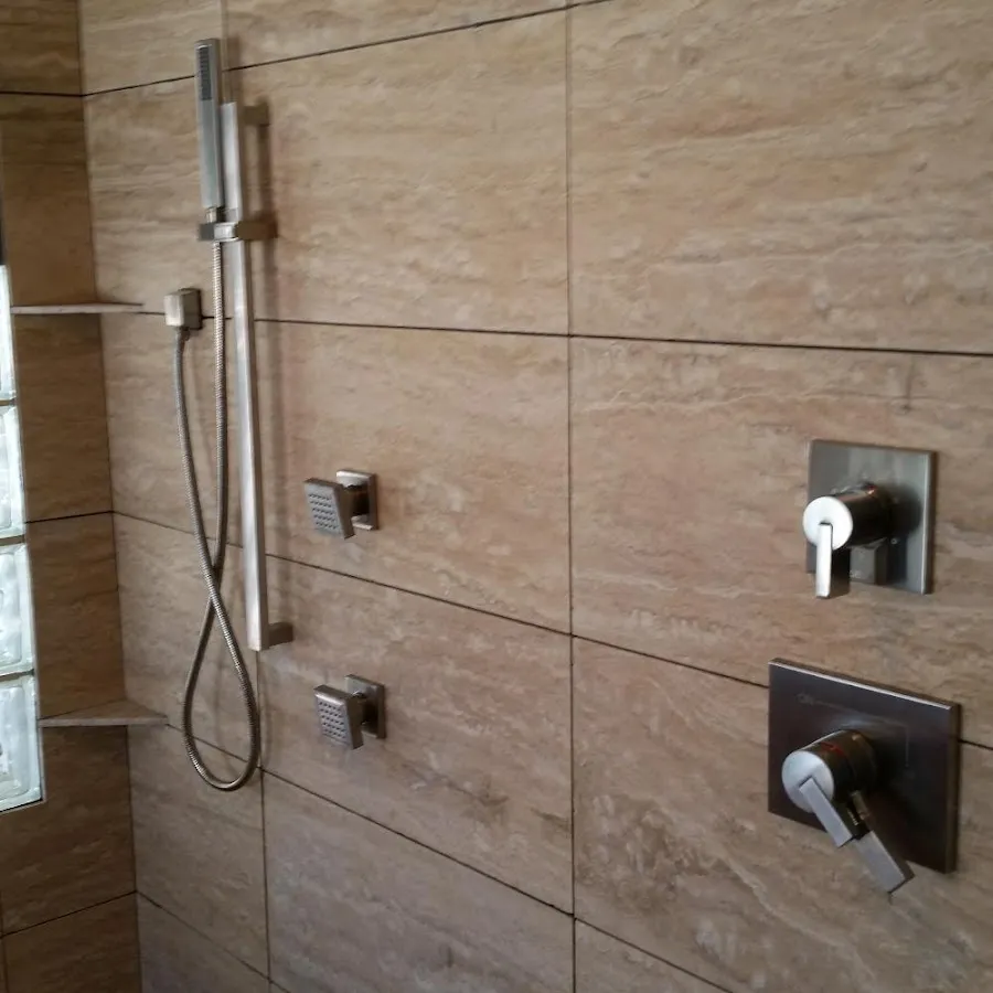 Shower fixture installation for Water Heater Replacement in Sellersburg